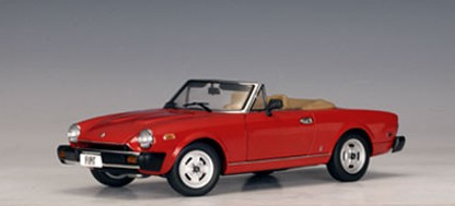 FIAT 124 SPIDER (RED)